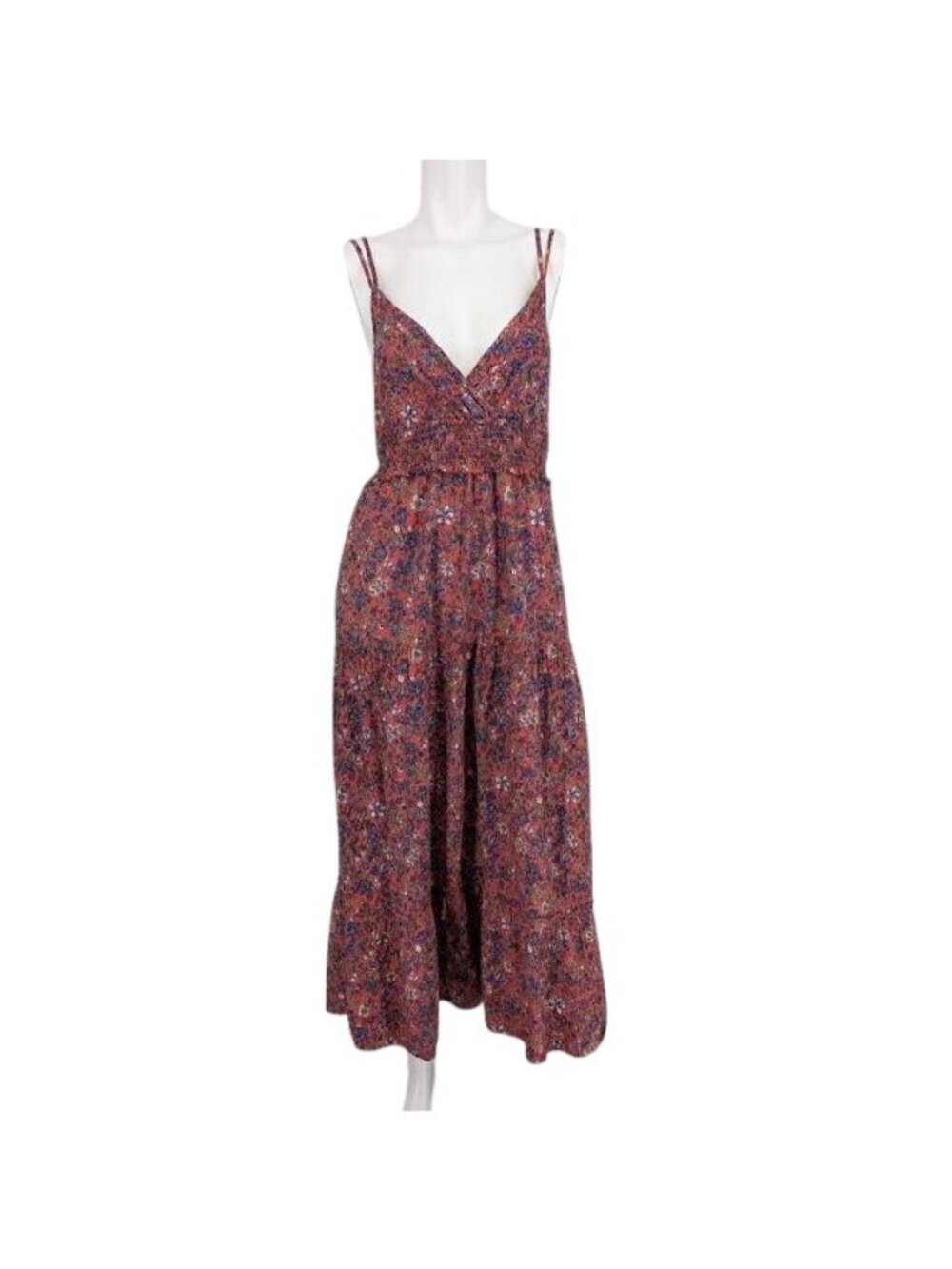Universal Thread Floral Tiered‎ Maxi Dress Babydoll Smocked Cottage Fairy Large